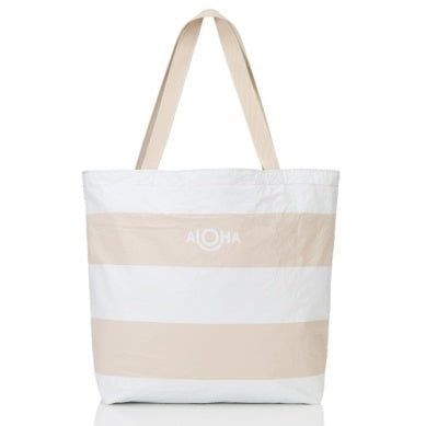Aloha Plunge RVS Tote - Sherbert/sandstone
