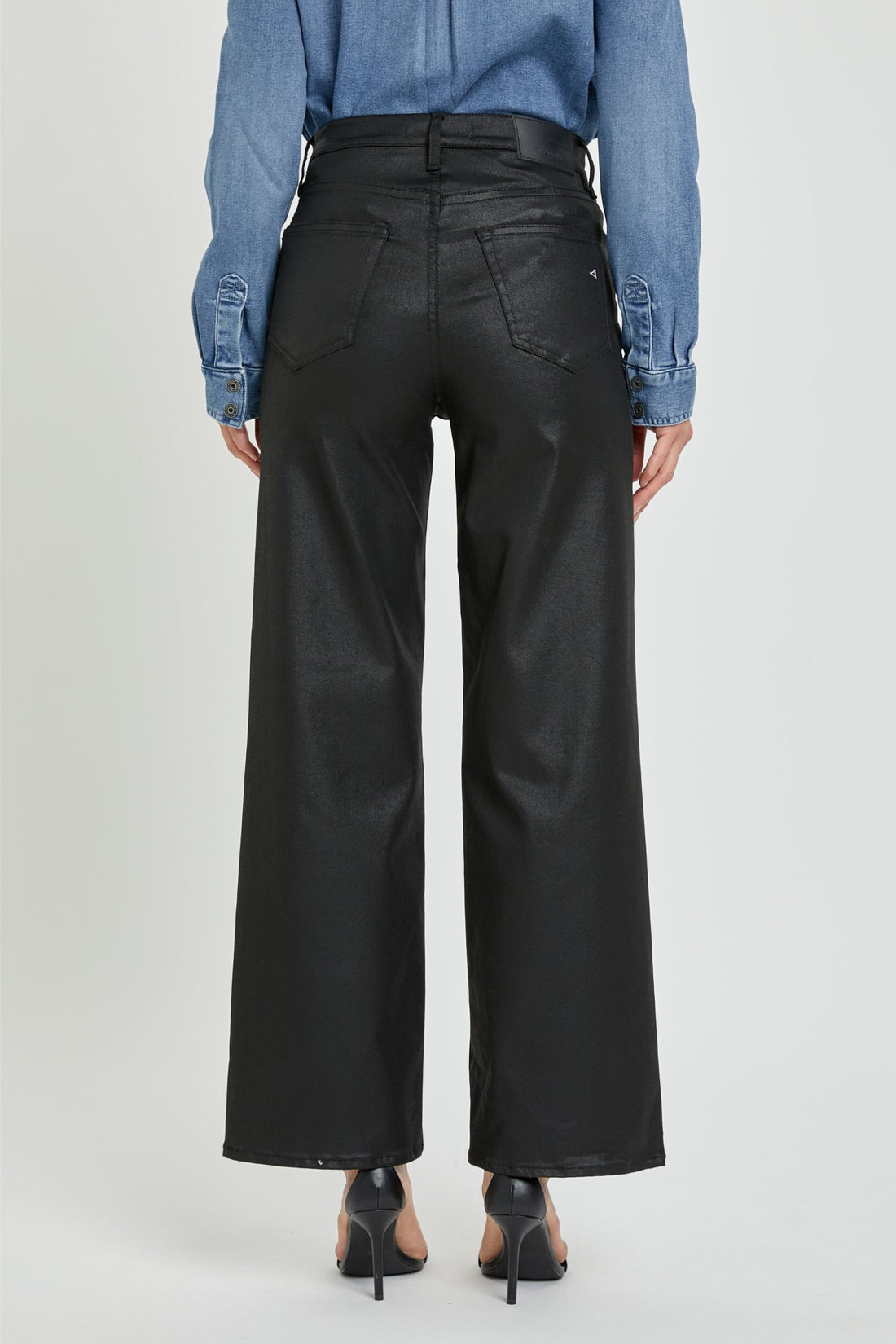 Logan- Leather High Rise Dad Jean