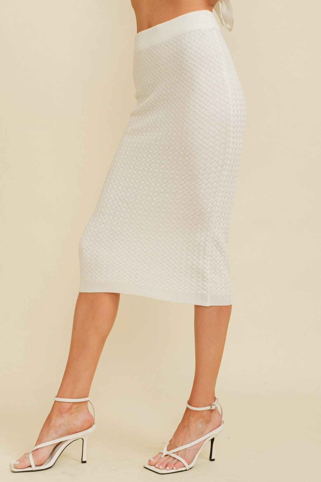 Jamaica White Set (Skirt)