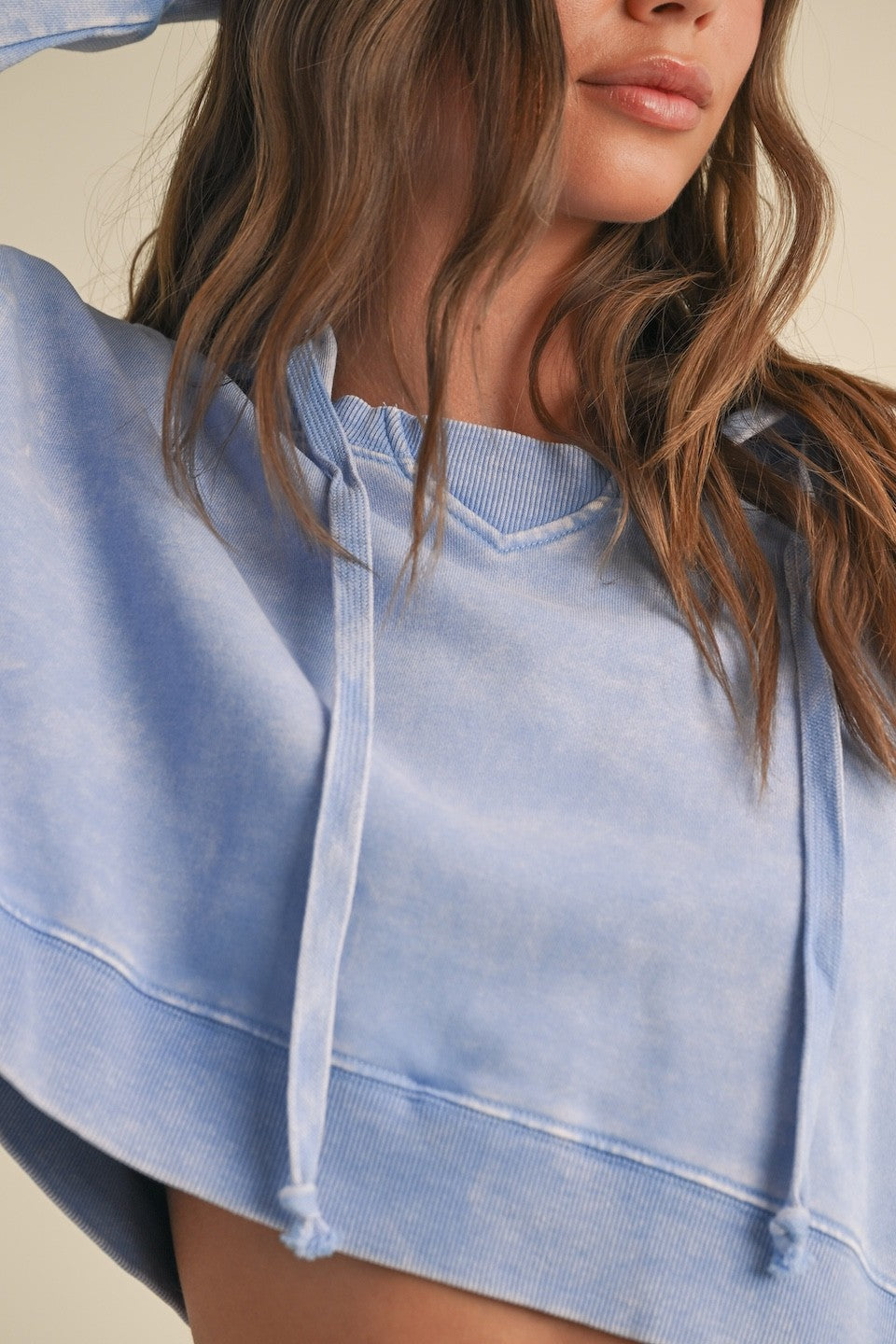Periwinkle Washed Sweatshirt