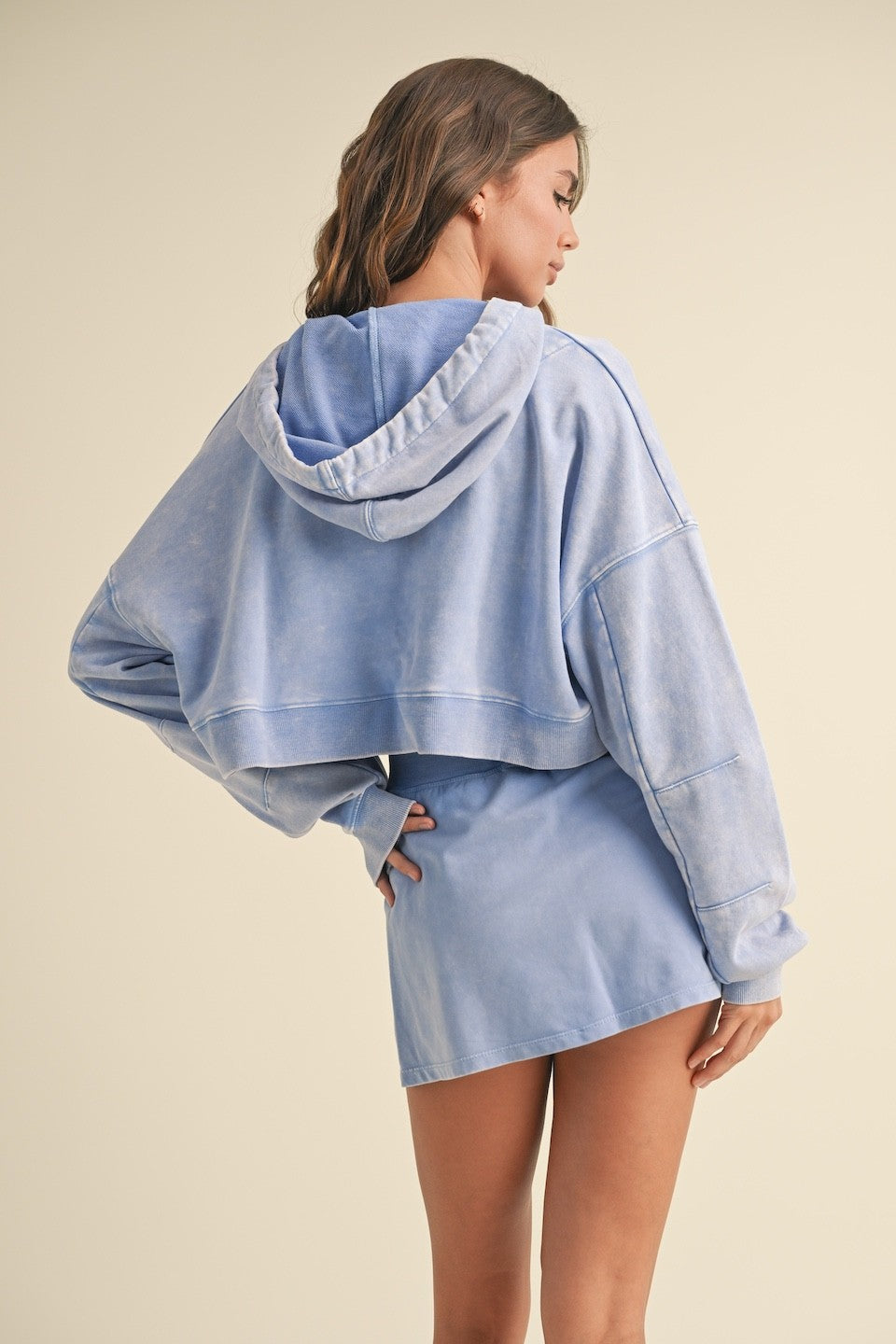 Periwinkle Washed Sweatshirt