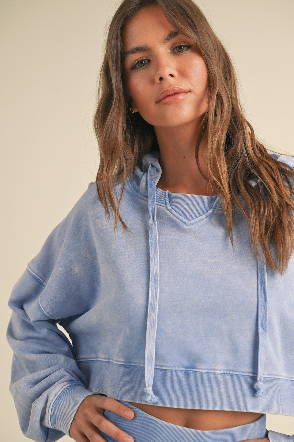 Periwinkle Washed Sweatshirt