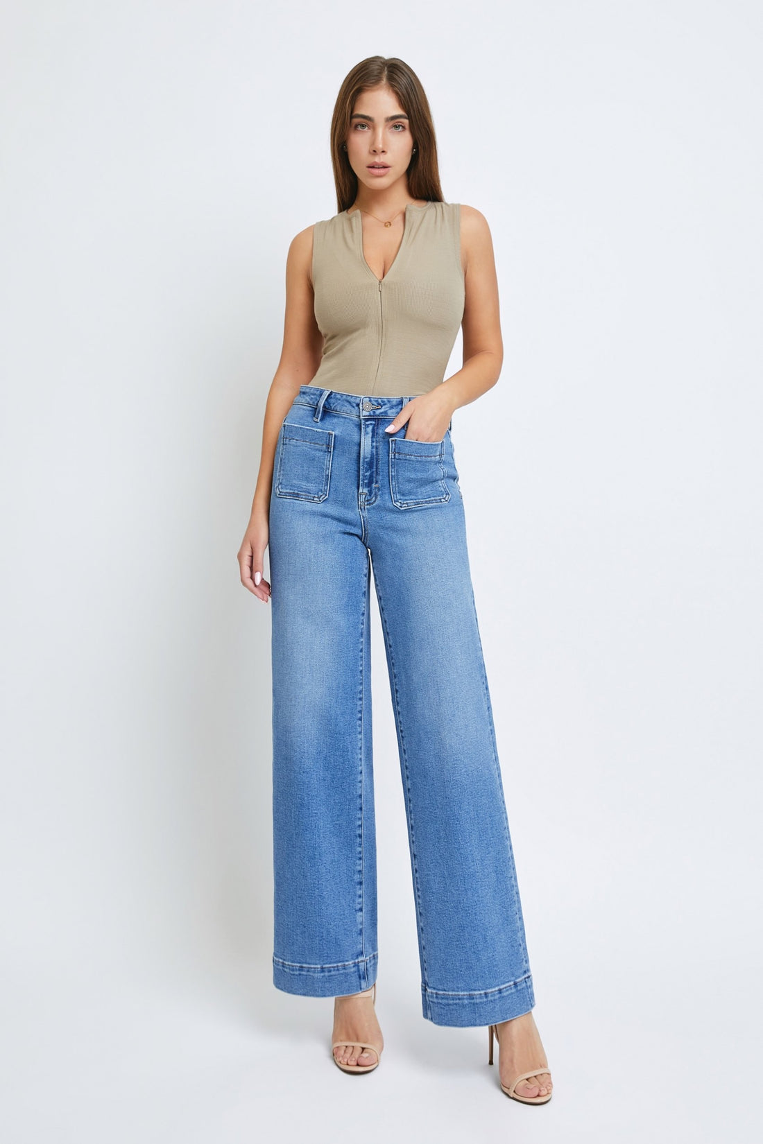Nori - Front Pocket Jeans