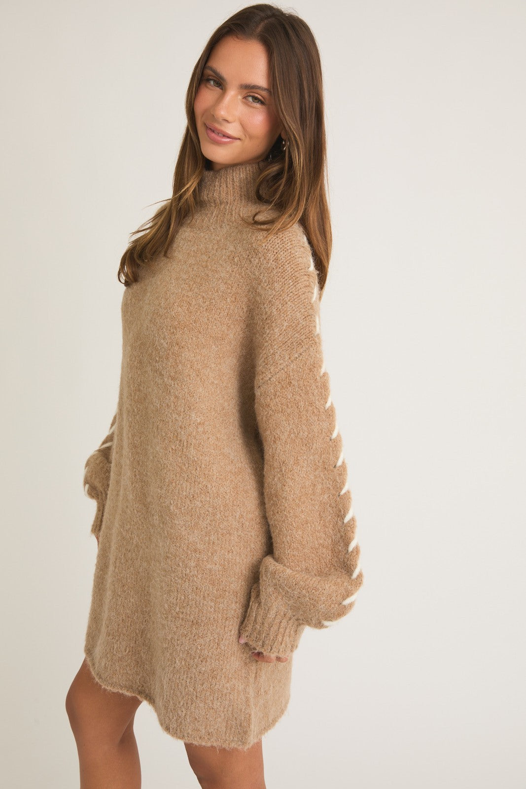 Mocha Sweater Dress