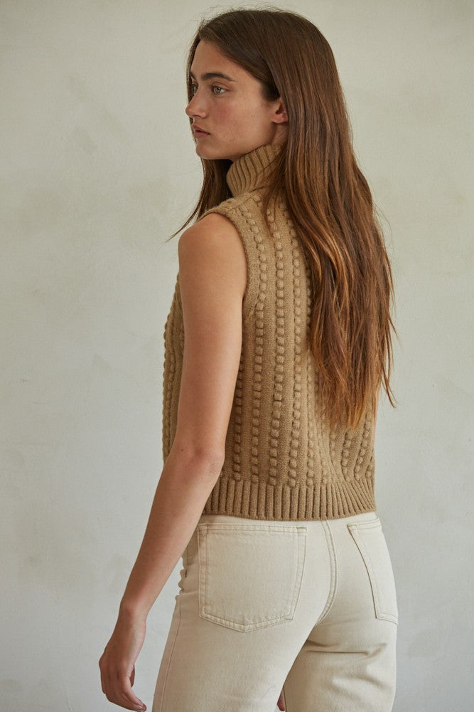 Mandi Camel Vest