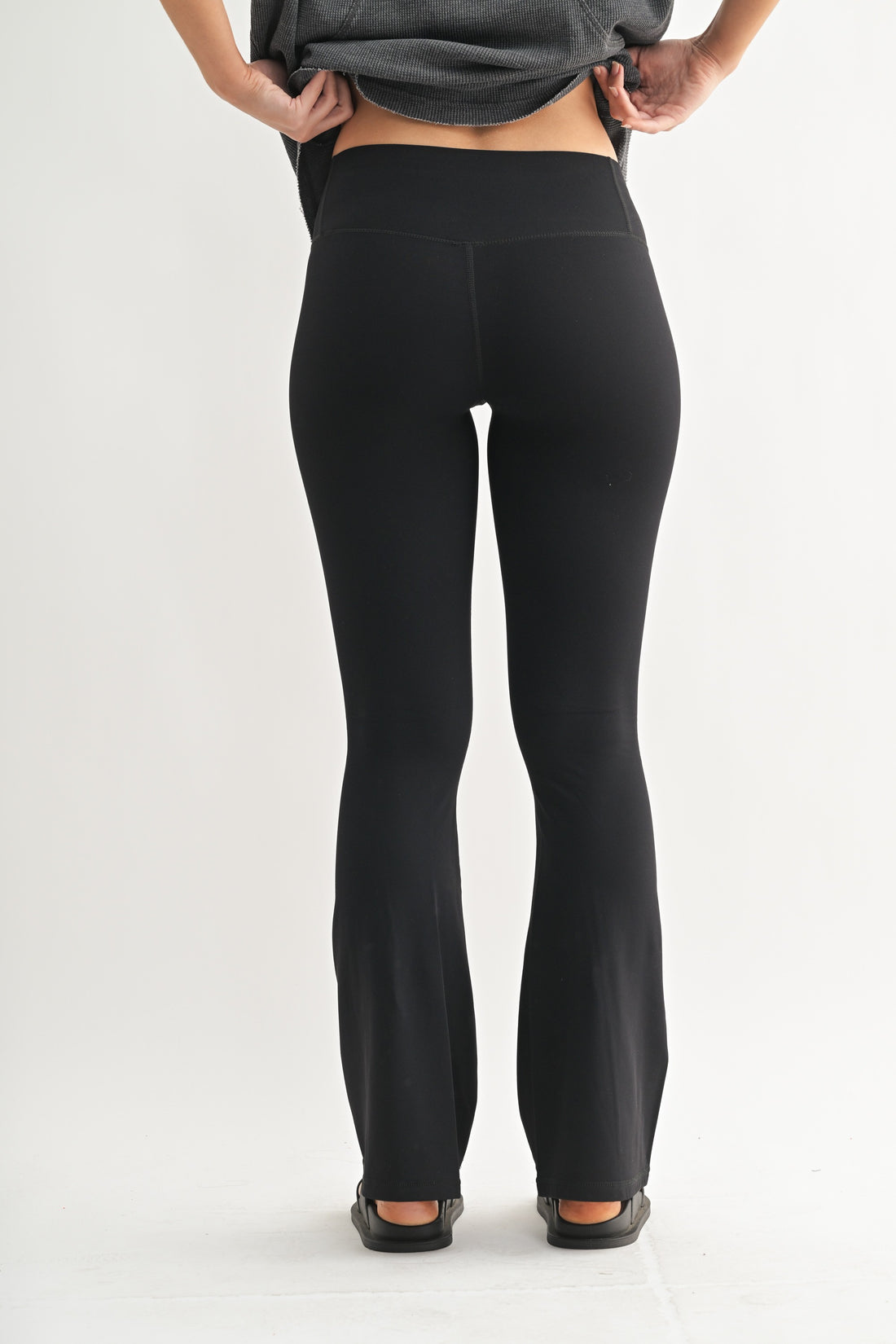 Black Flare Leggings
