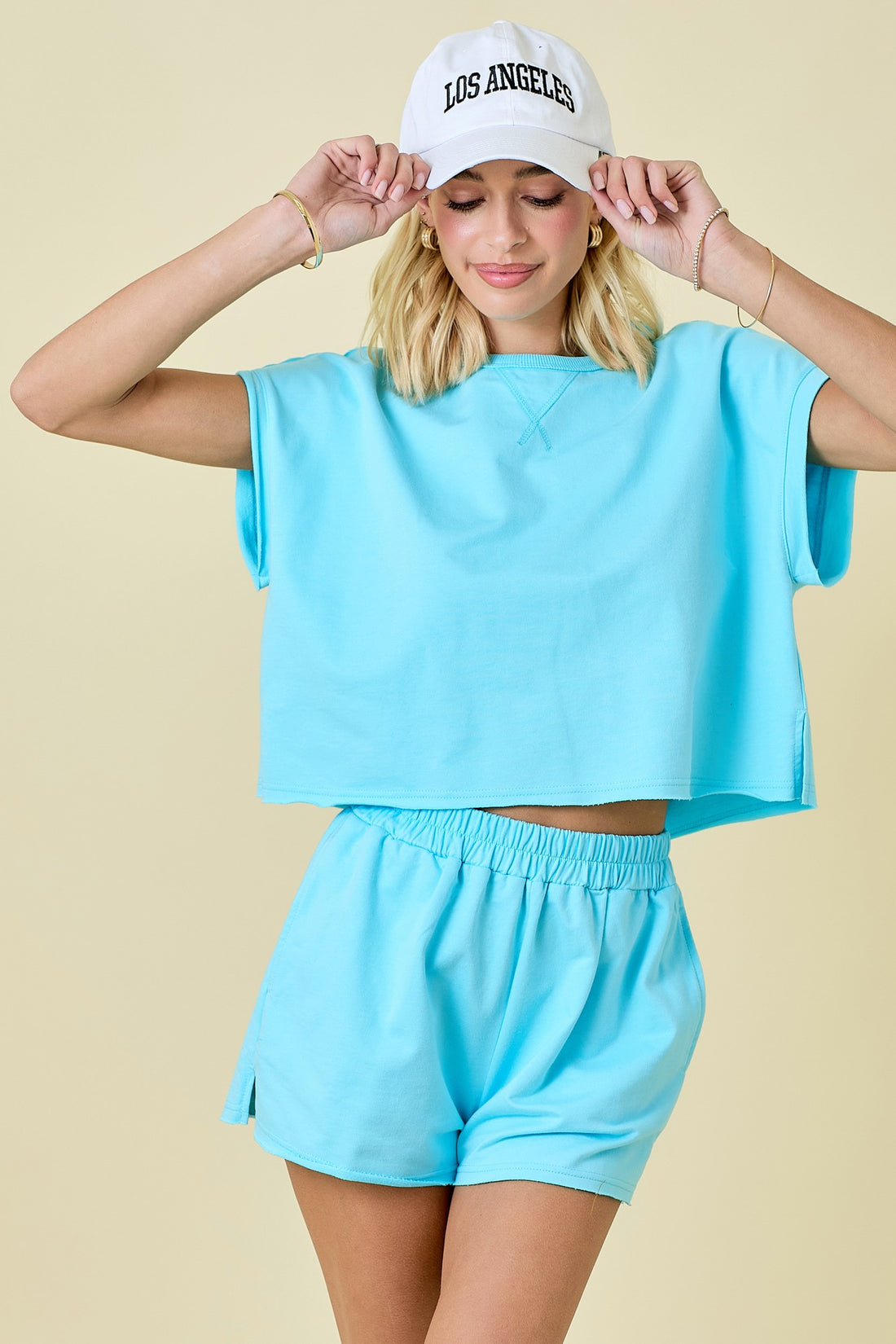 Crystal Blue Set (shorts)