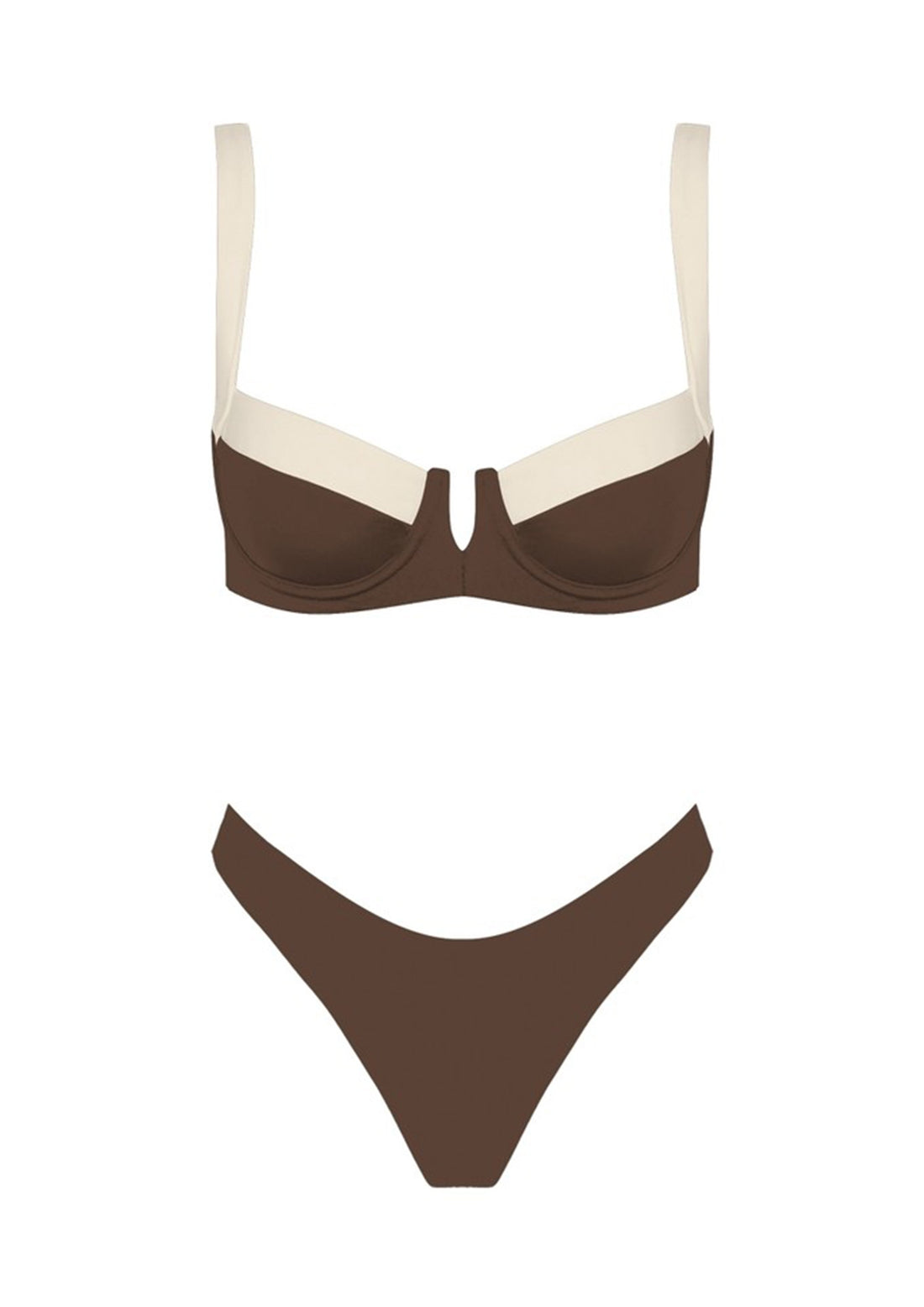 Grace Brown Bikini - BOTTOMS