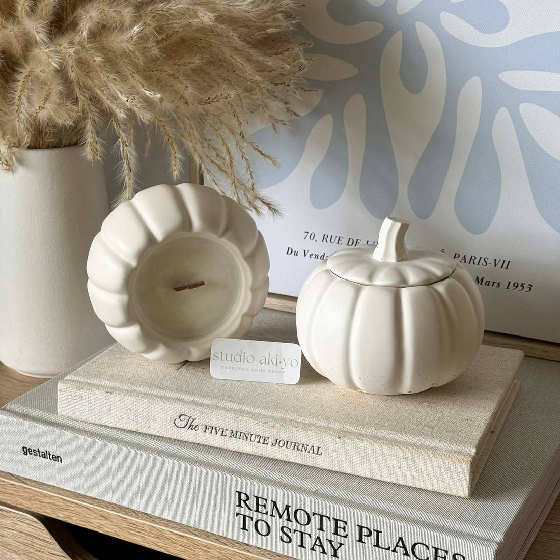 Pumpkin Chai Soy Wax Candle | Cozy Pumpkin Fall Autumn Home