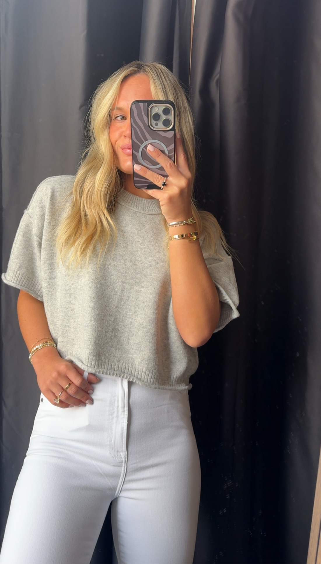 Grey Snuggle Sweater