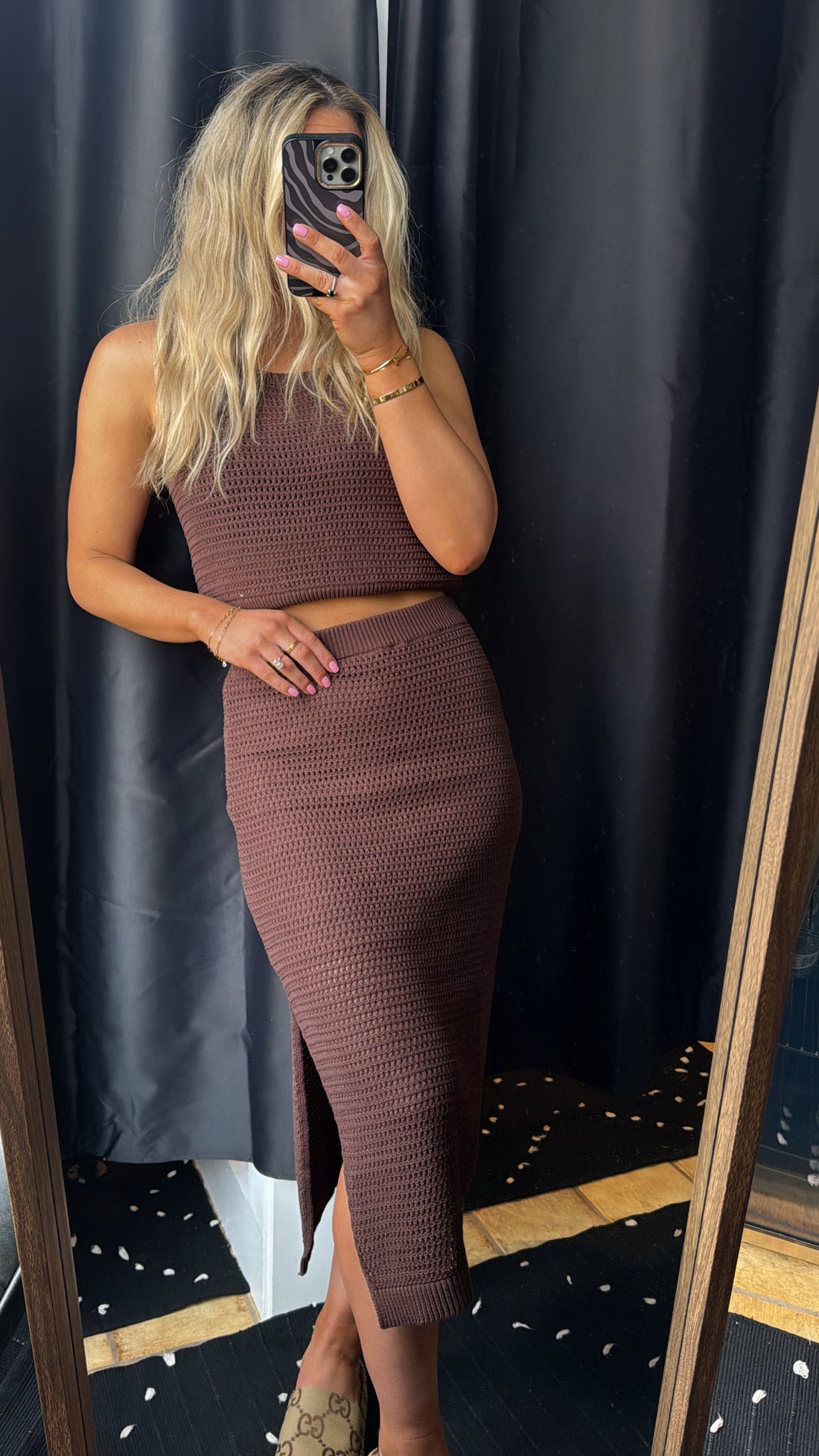 Coconut Knit Set (skirt)