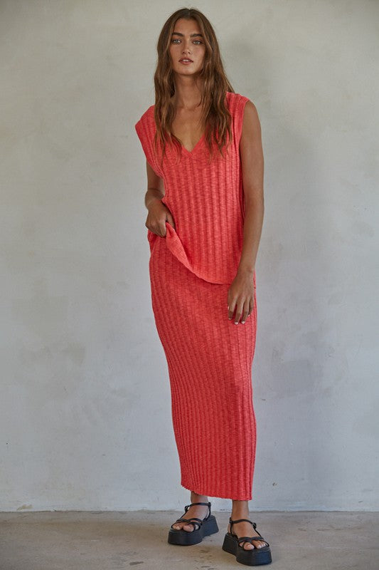 Deep Coral Set (Top)