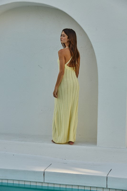 Sunflower Knit Dress
