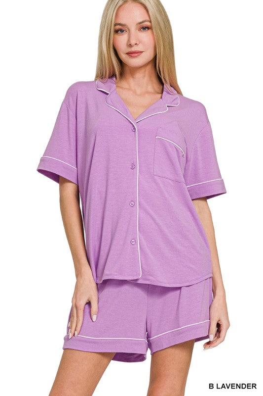 Spring PJs - lavender