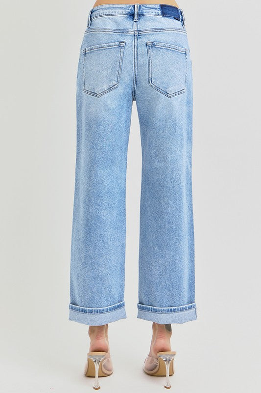 Light Wash Cuff Jean