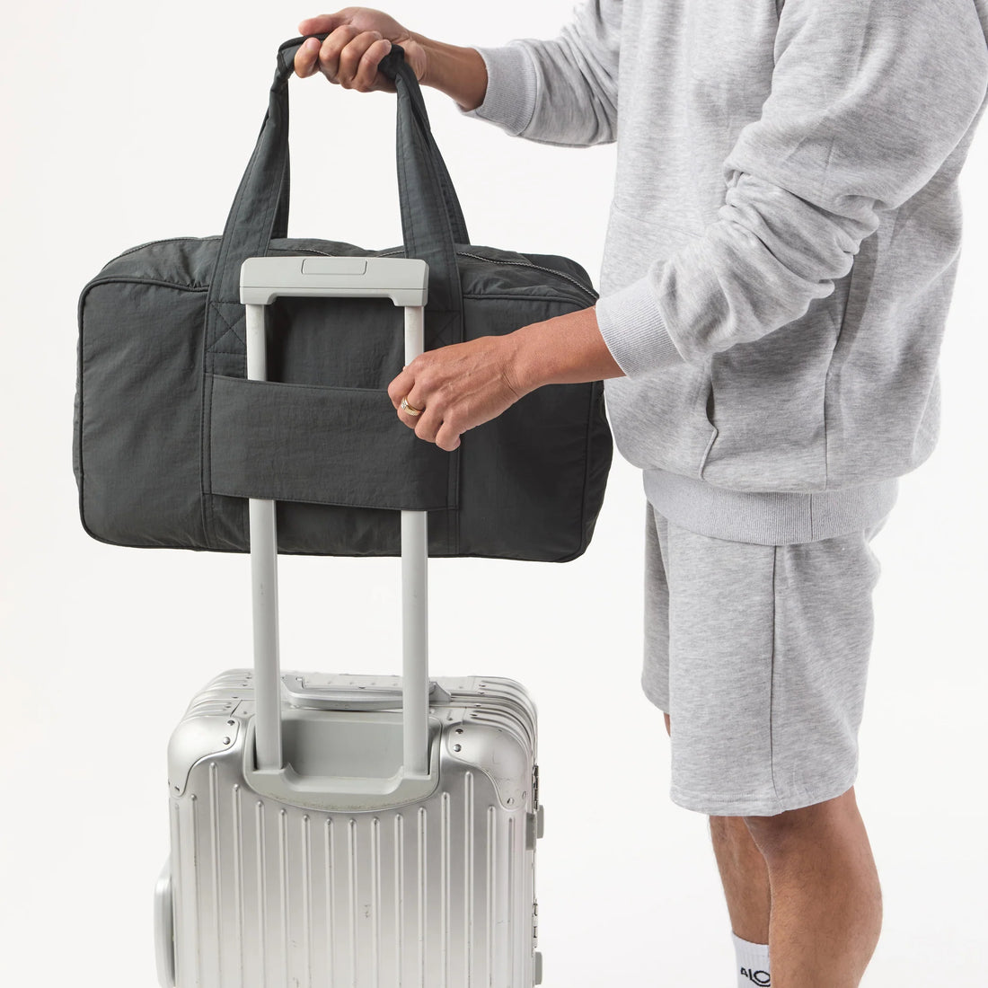 Aloha Monochrome Weekender - Taupe