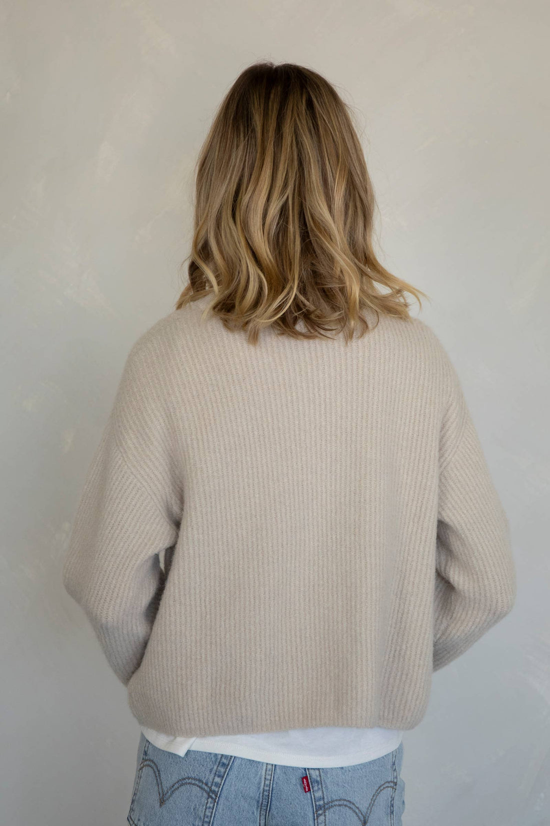 Taupe Scottie Cardigan