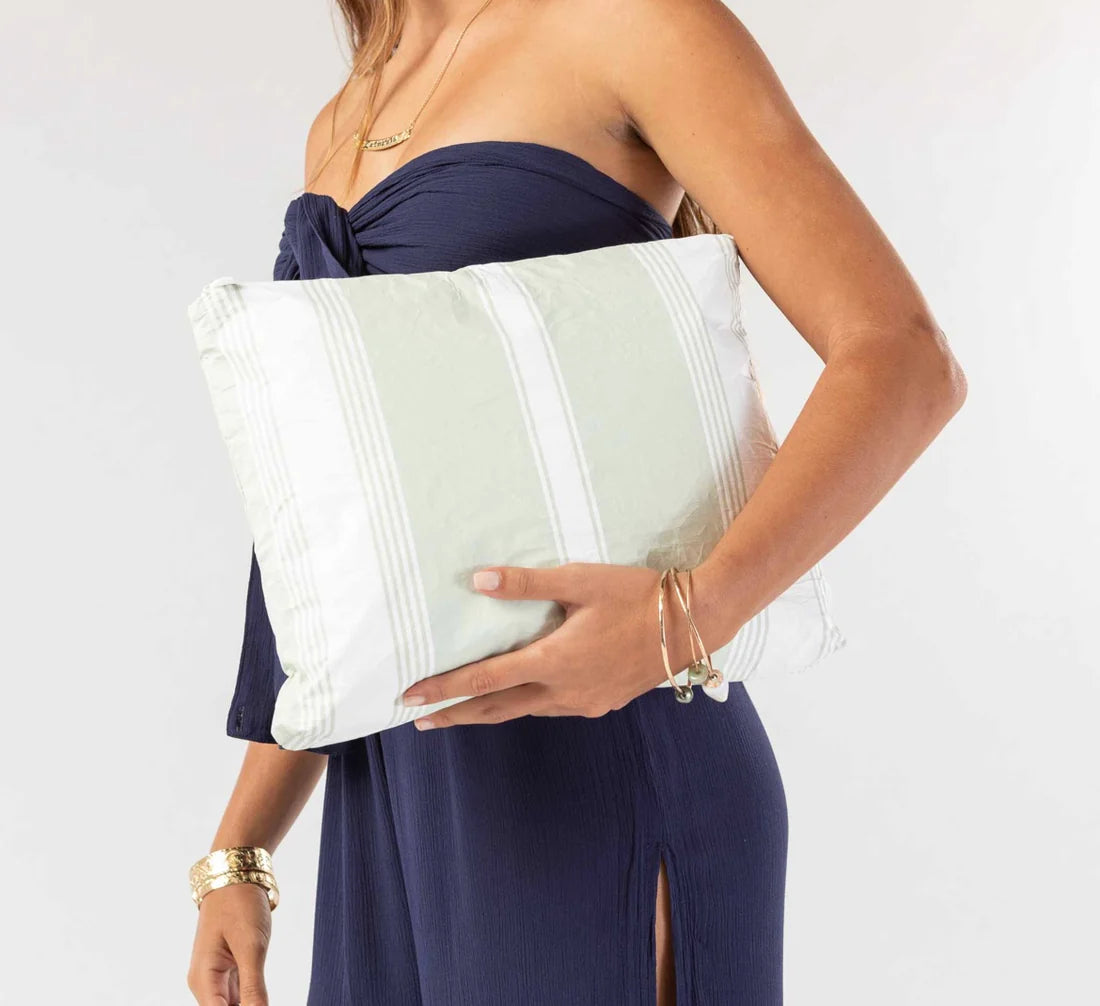 Sage/White - MAX POUCH
