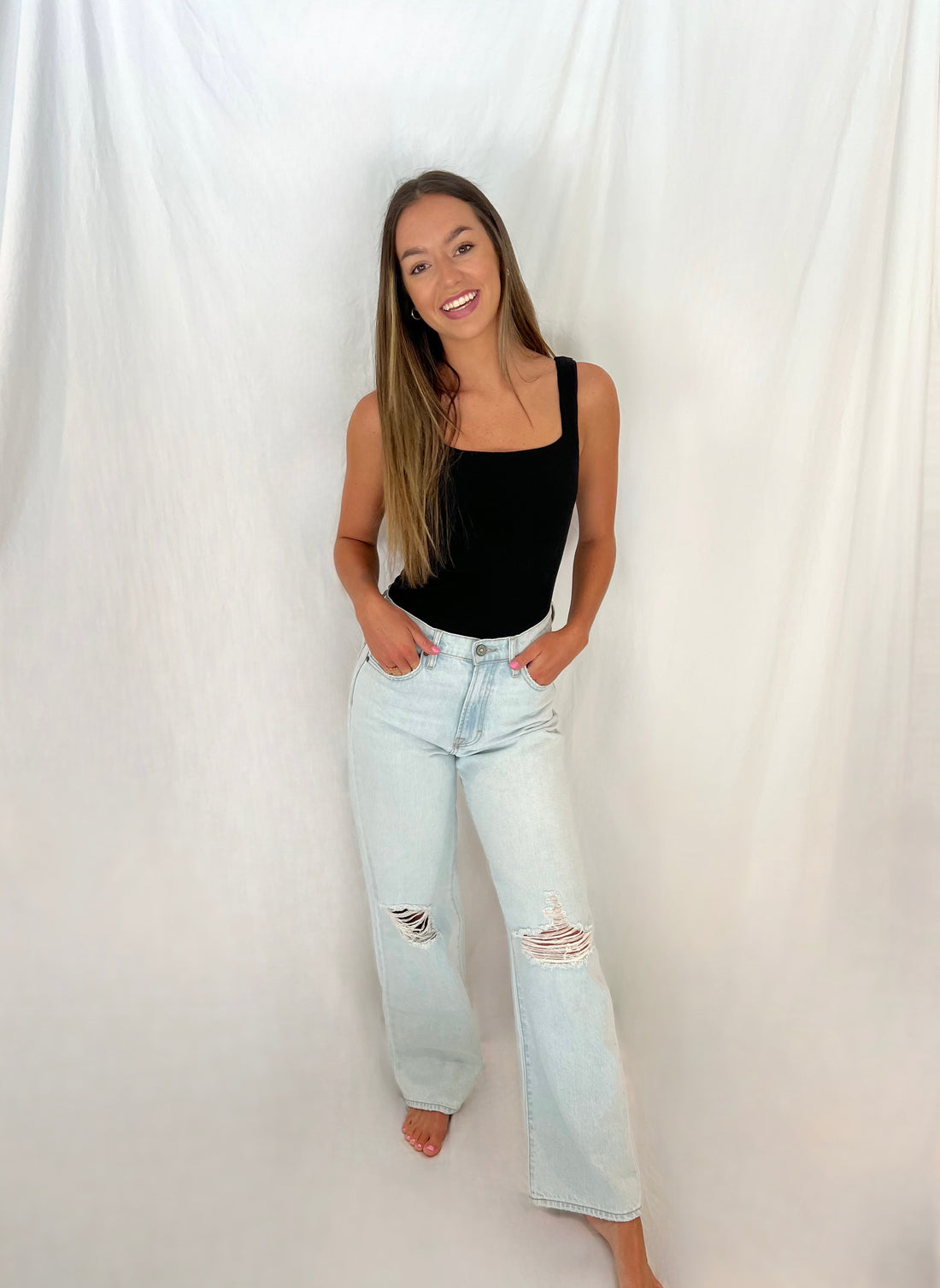 Logan Jeans- Light Blue