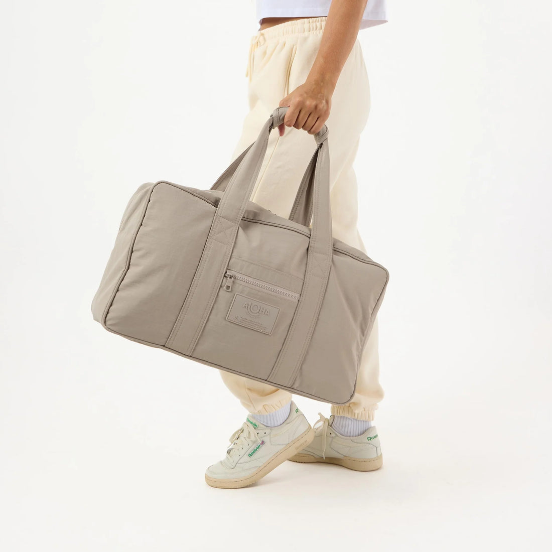 Aloha Monochrome Weekender - Taupe