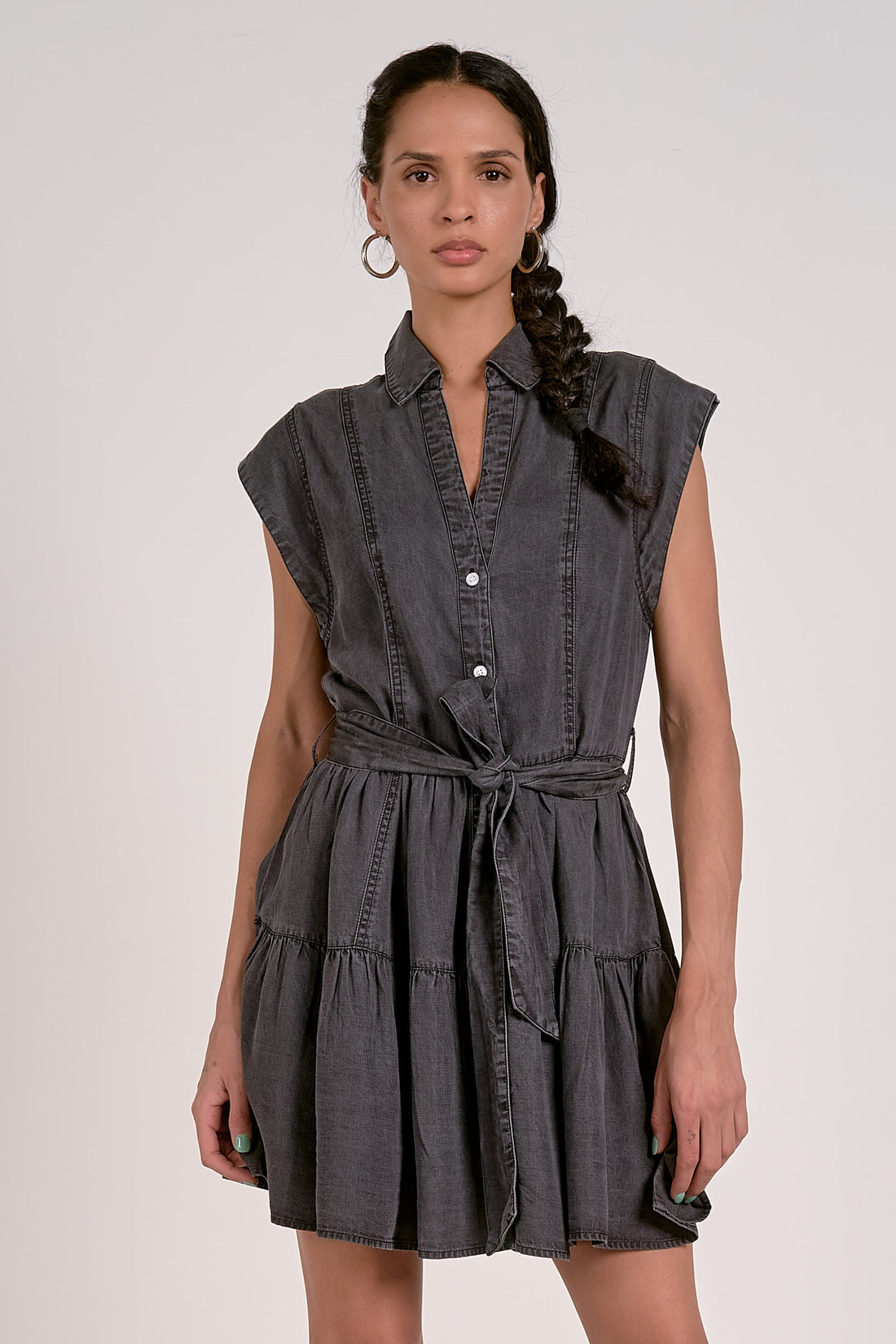Collard Grey Washed Dress