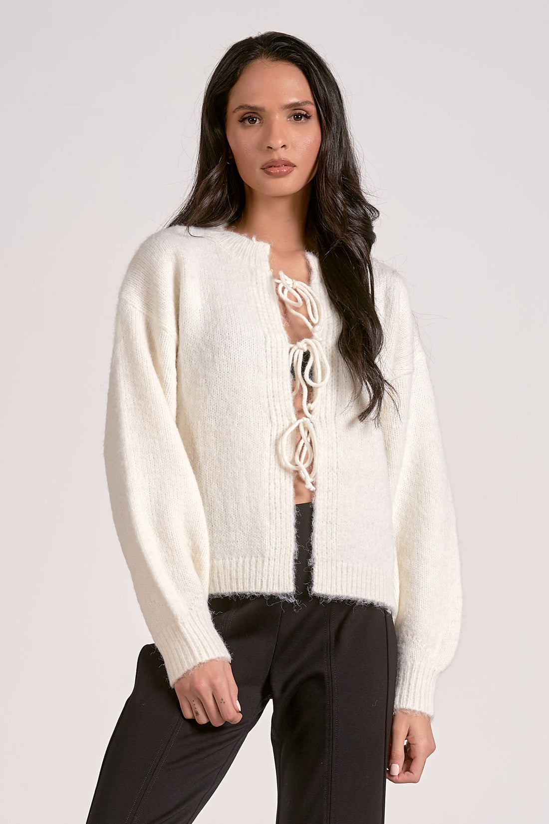 Stone White Sweater
