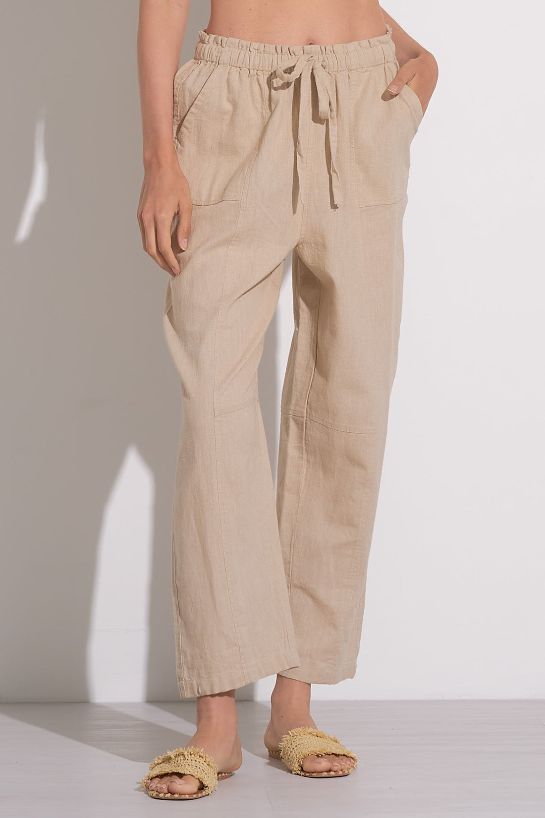 Sand Linen Pants (set)