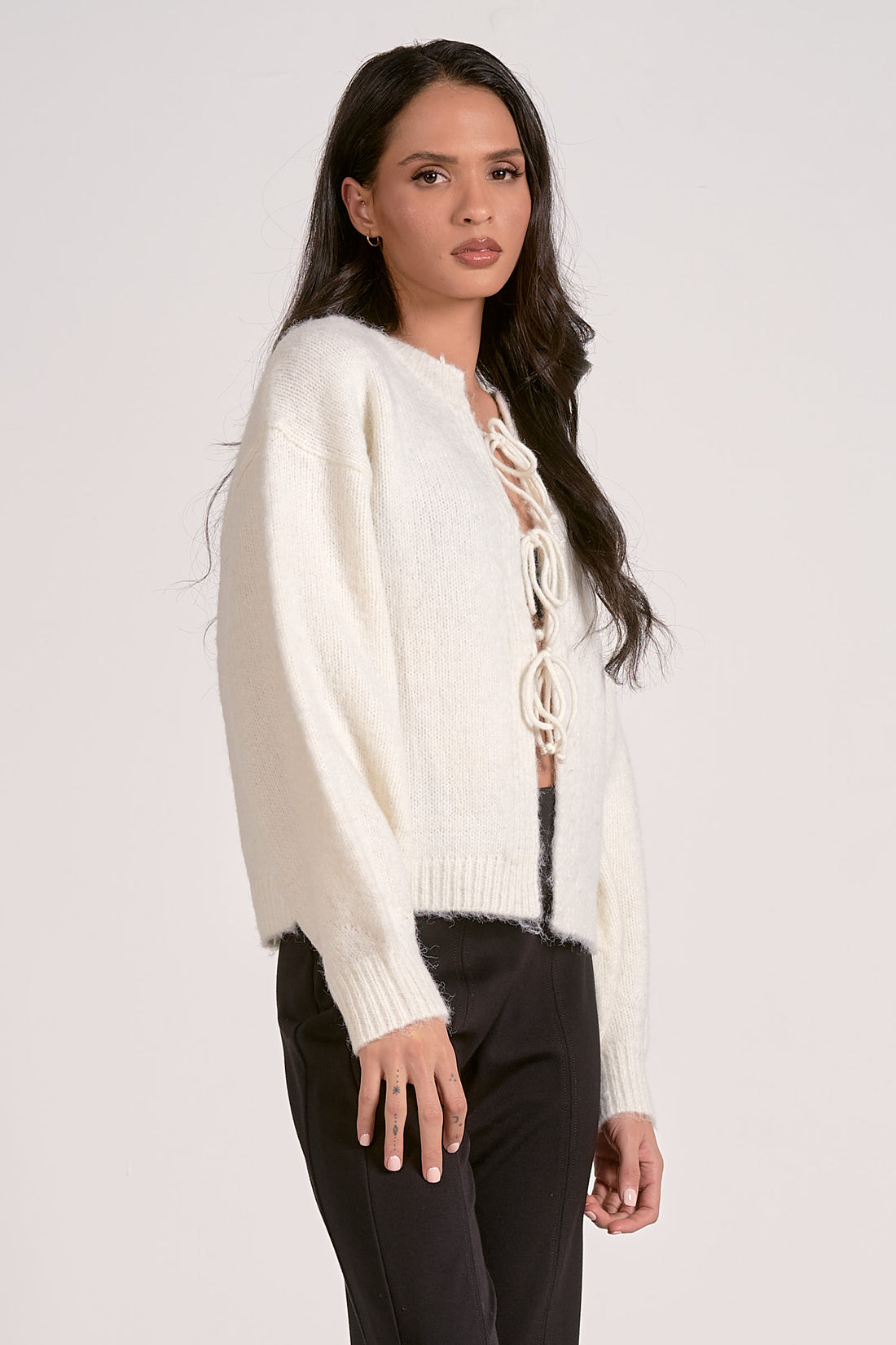 Stone White Sweater