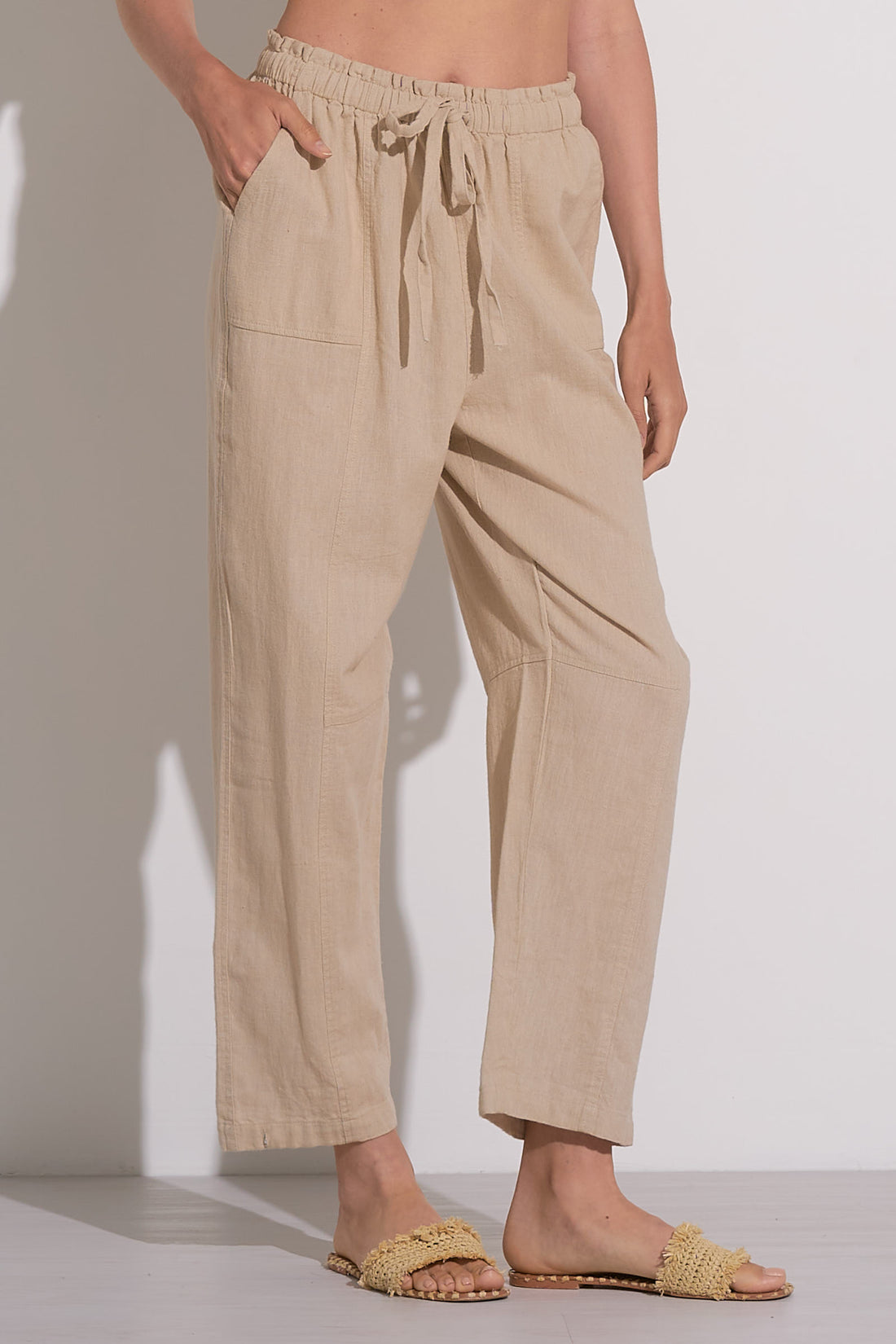 Sand Linen Pants (set)
