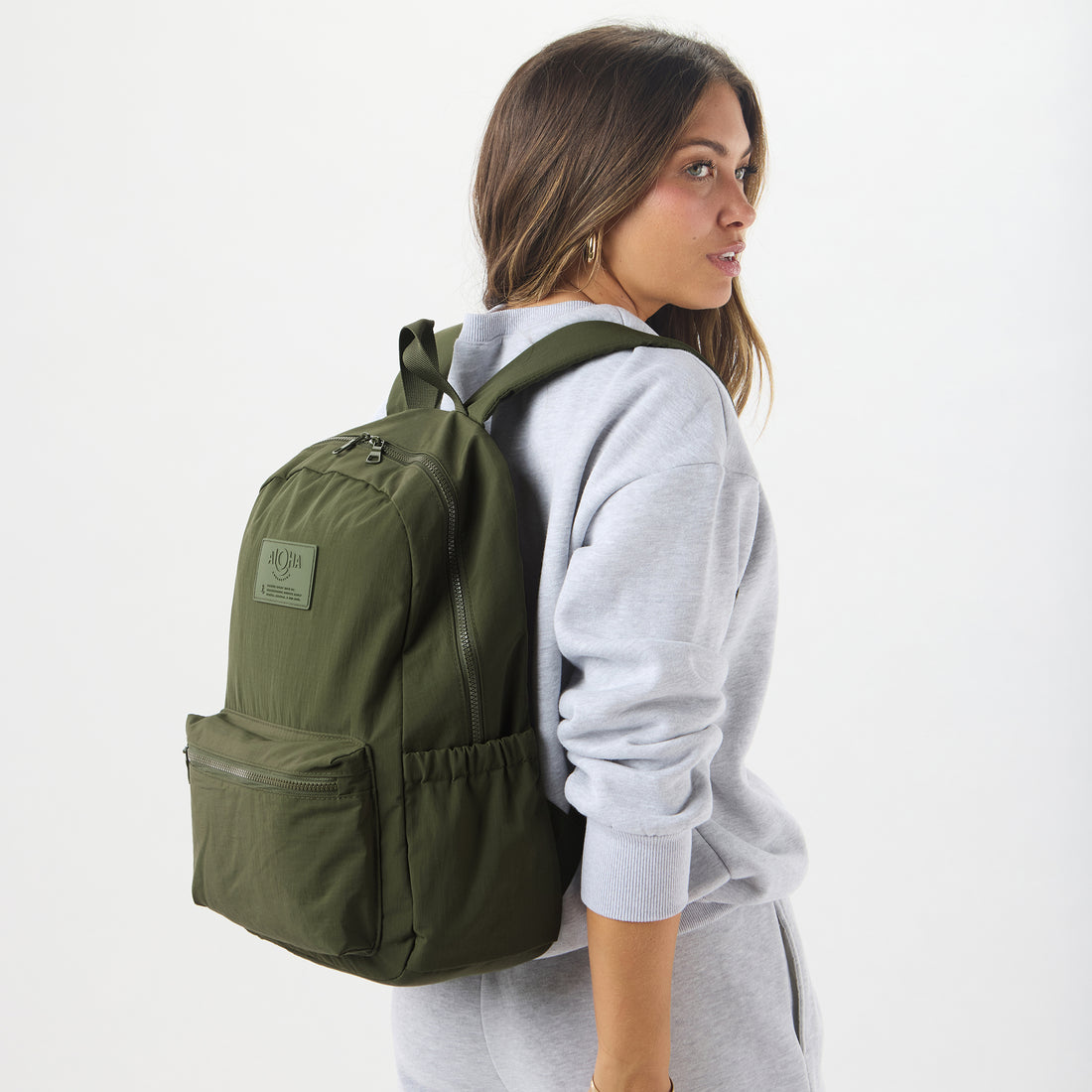 Monochrome Backpack - Olive