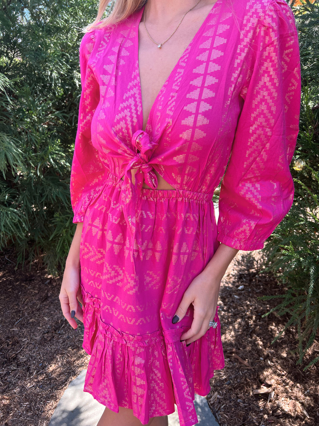 VACATION Sassy in Pink Dress