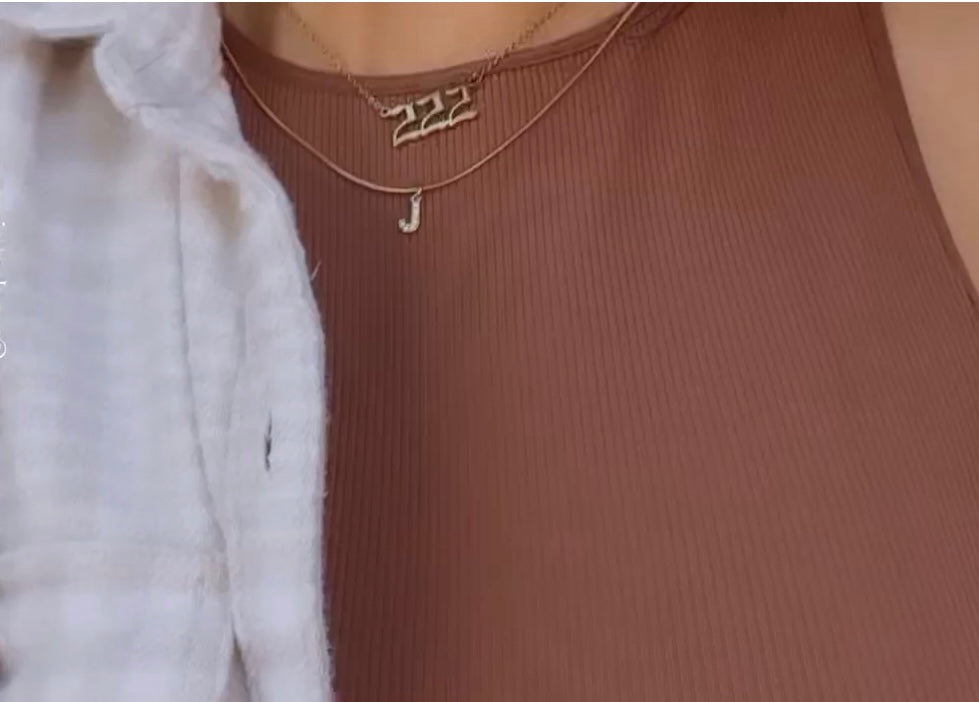 ALCO Initial Necklace