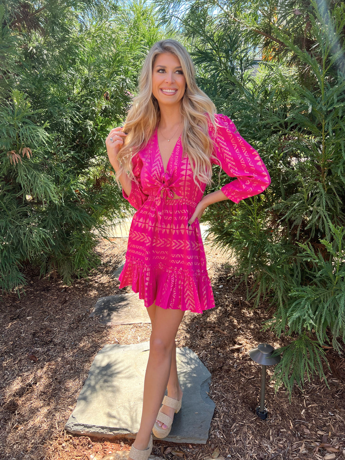 VACATION Sassy in Pink Dress