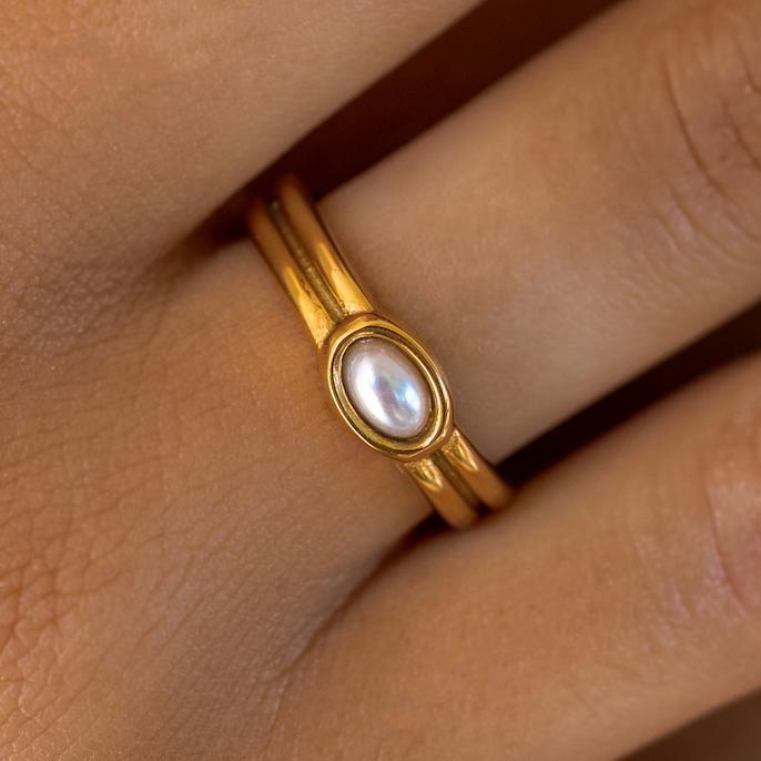 Lila Ring Gold