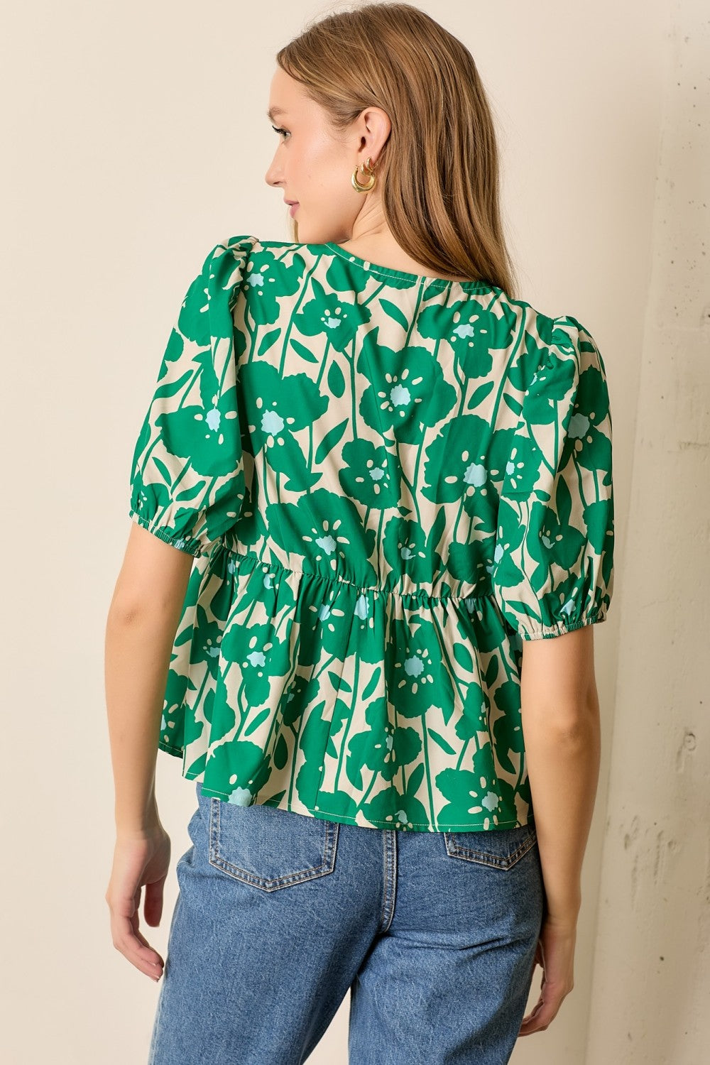 Garden Green Top