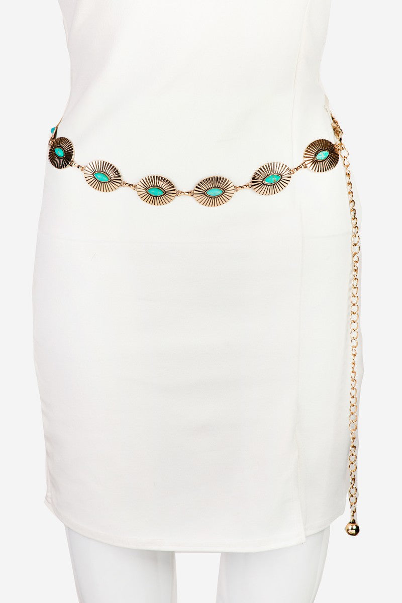 Turquoise Western Belt