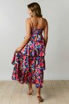 Floral Satin Dress