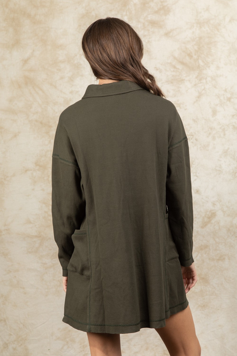 Olive throw Dress