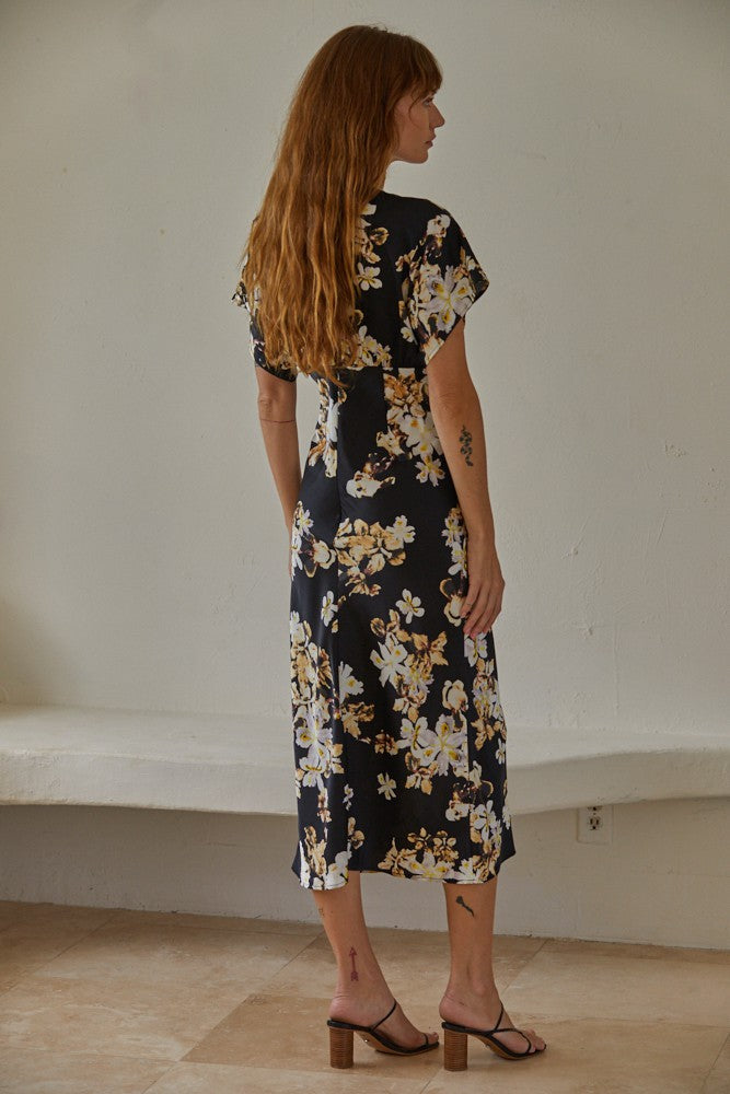 Plumeria Midi Dress