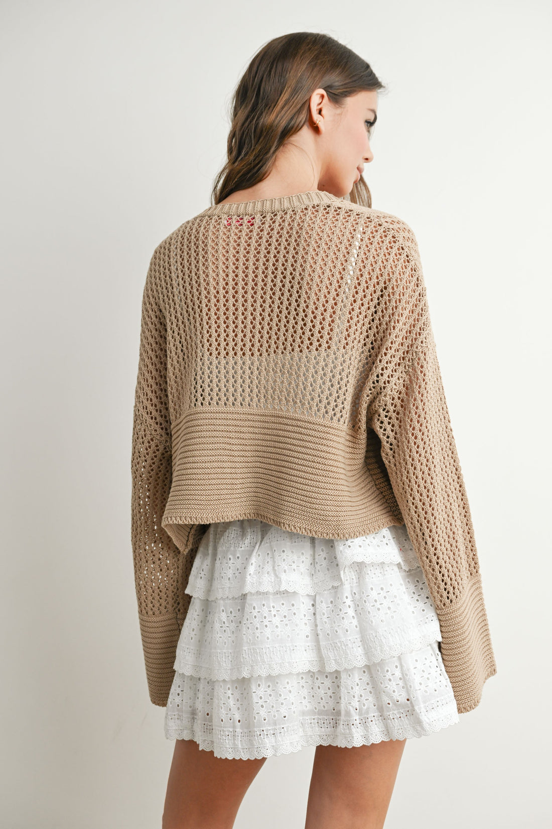 Breezy Taupe Cardigan