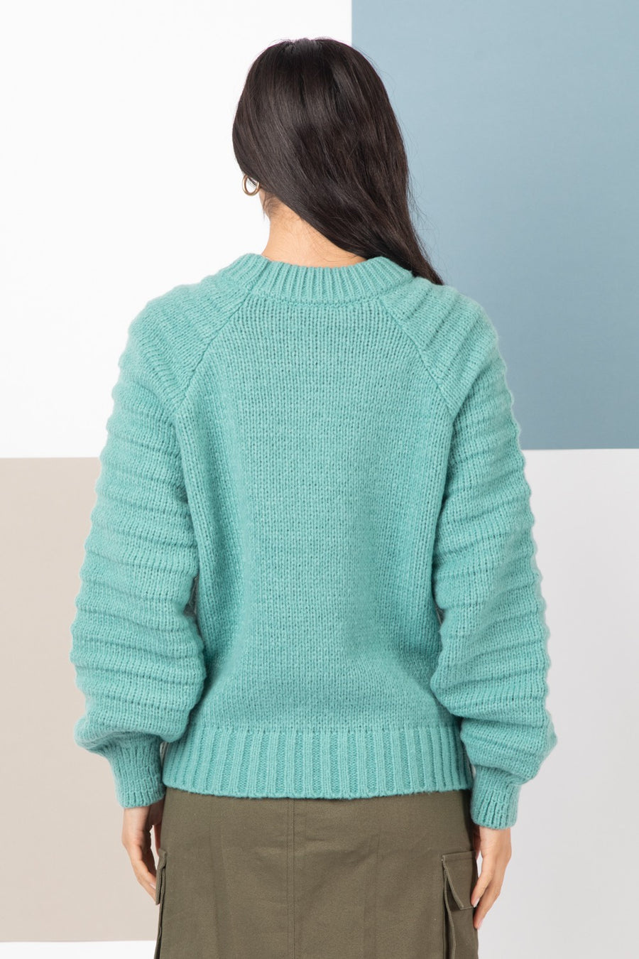 Teal Sweater