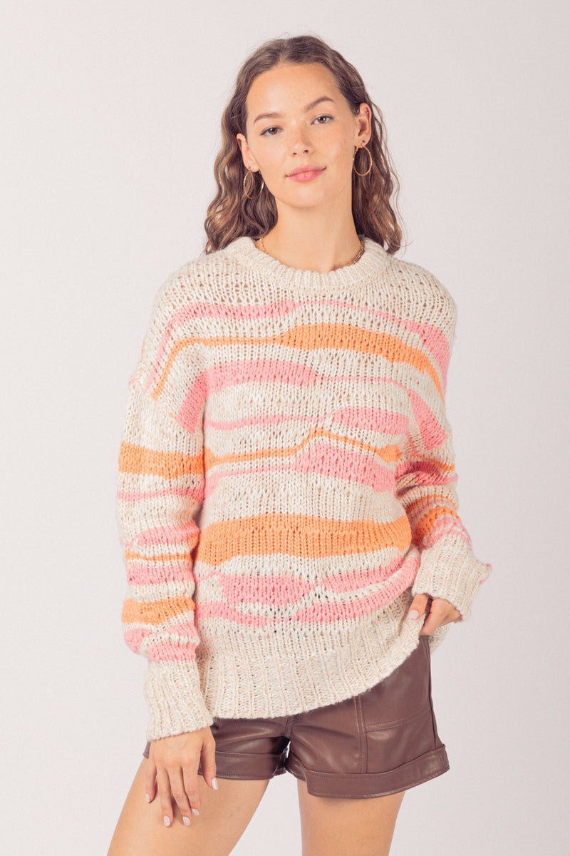 Mango Sherbet Sweater