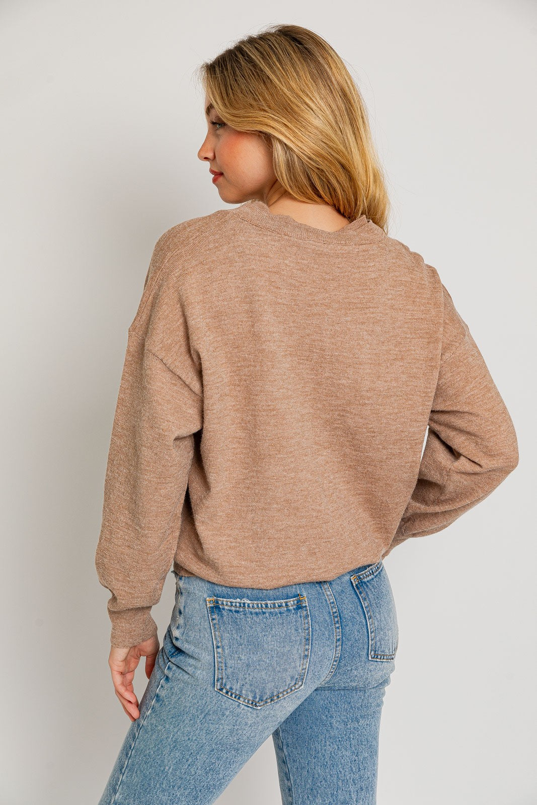 Simple Tan Sweater