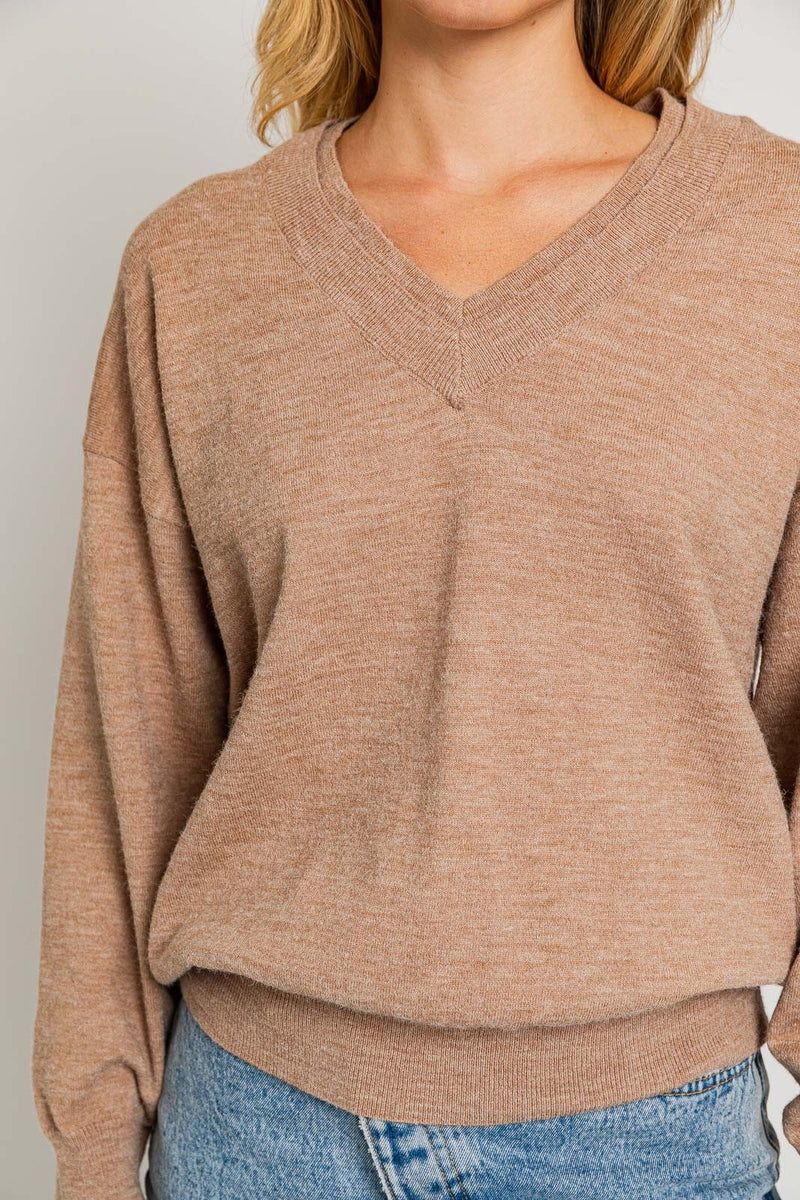 Simple Tan Sweater
