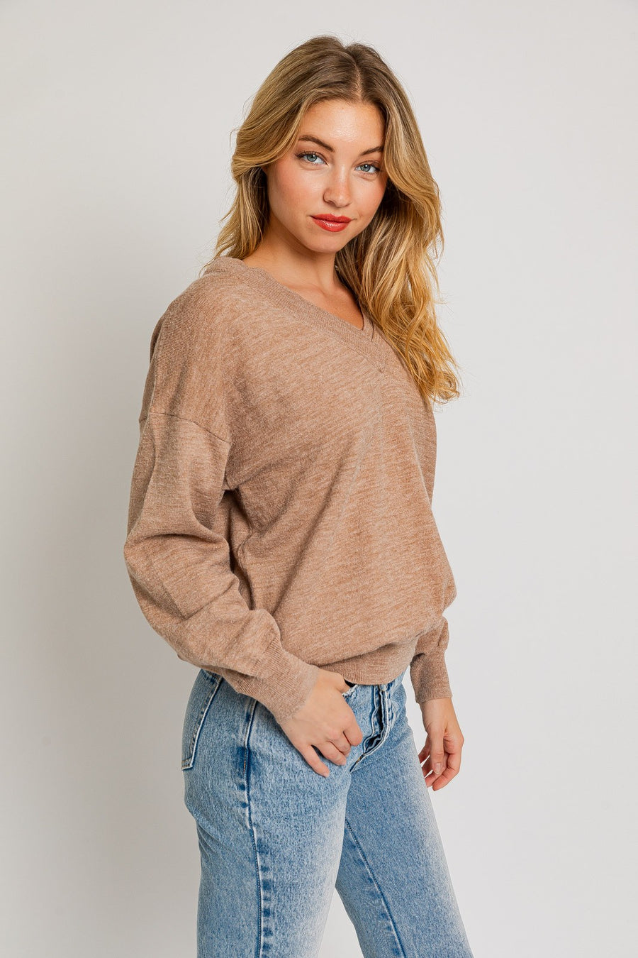 Simple Tan Sweater