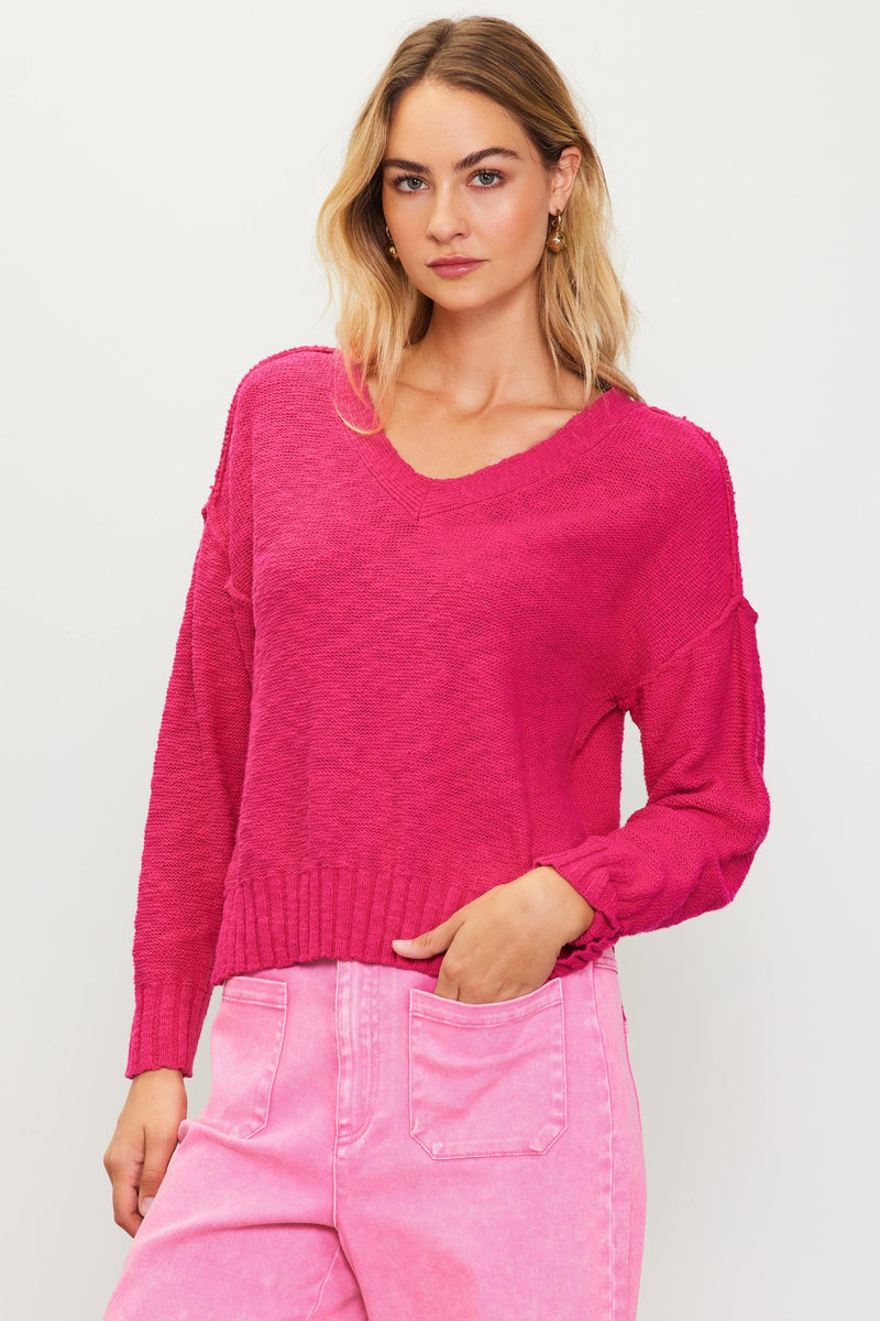 Bright Pink Sweater
