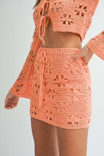 Orange Creamsicle Skirt