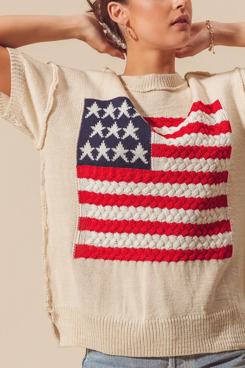 American Flag Top