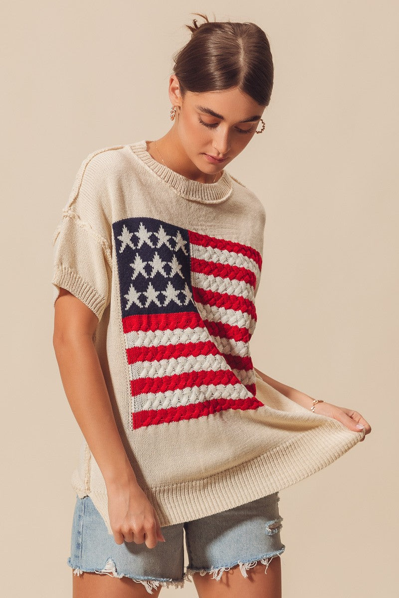 American Flag Top