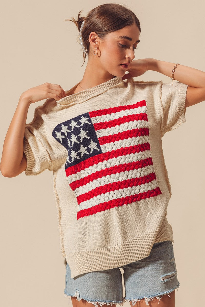 American Flag Top